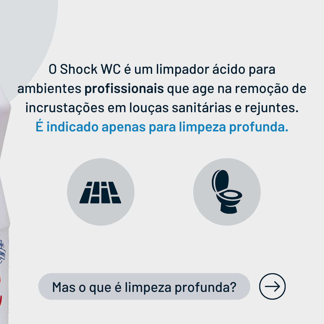 Shock WC Limpador para Sanitários 1L
