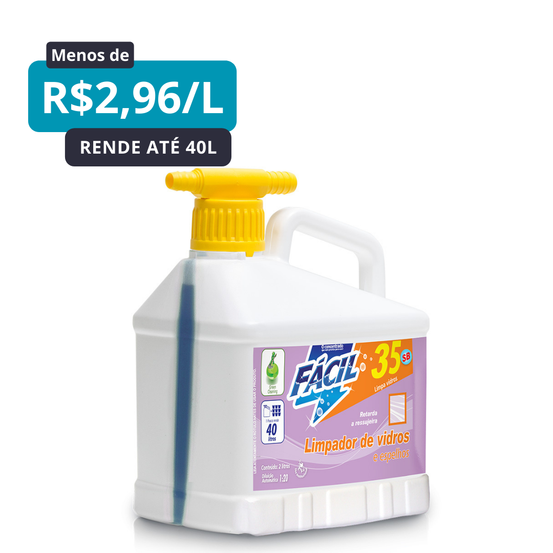 Fácil 35 SB Limpador para Vidros