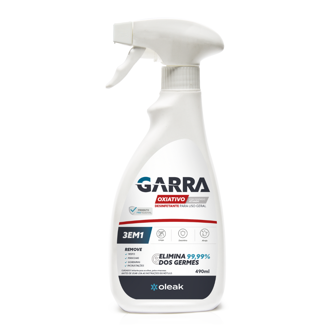 Garra Oxiativo Limpador Desinfetante Pronto-Uso 490mL