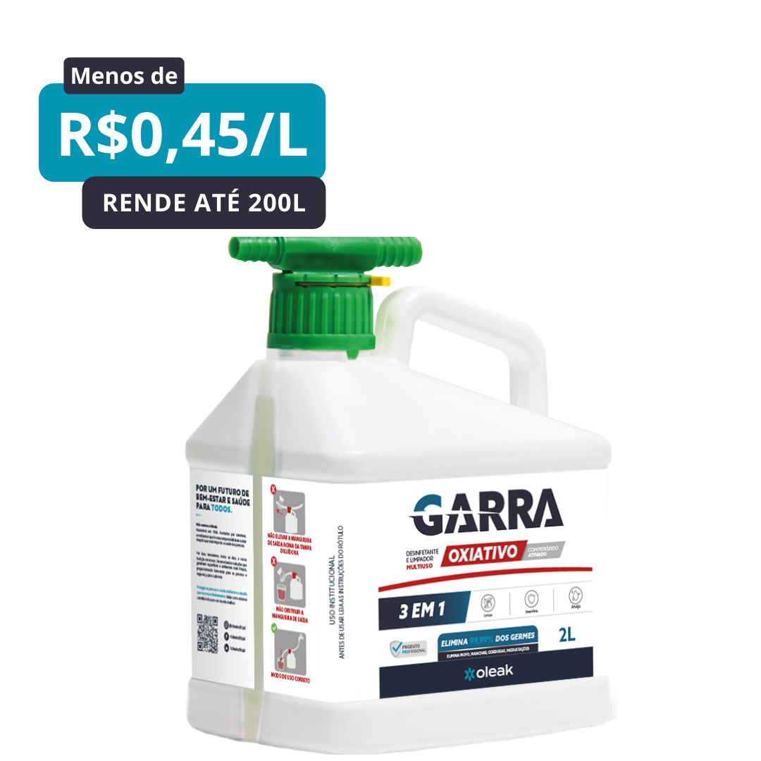 Garra Oxiativo Limpador Desinfetante SAD 4G