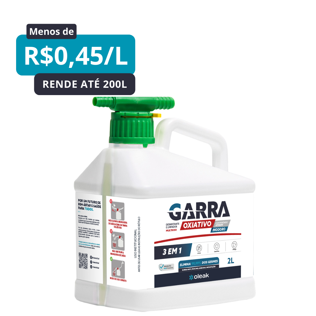 Garra Oxiativo Limpador Desinfetante SAD 4G