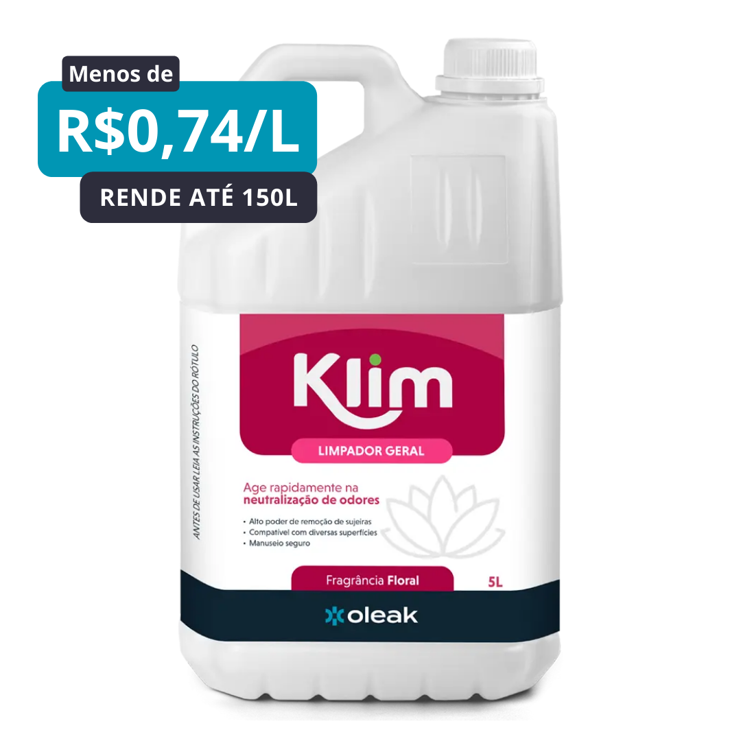 Klim Limpador e Perfumador 5L
