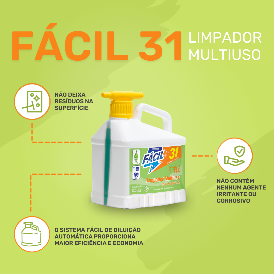 Fácil 31 Limpador Multiuso
