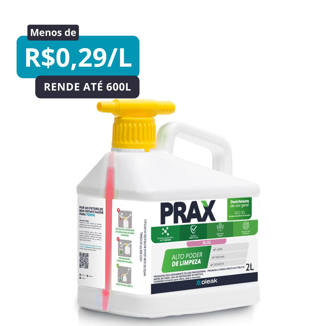 Prax Desinfetante SAD 3G 2L