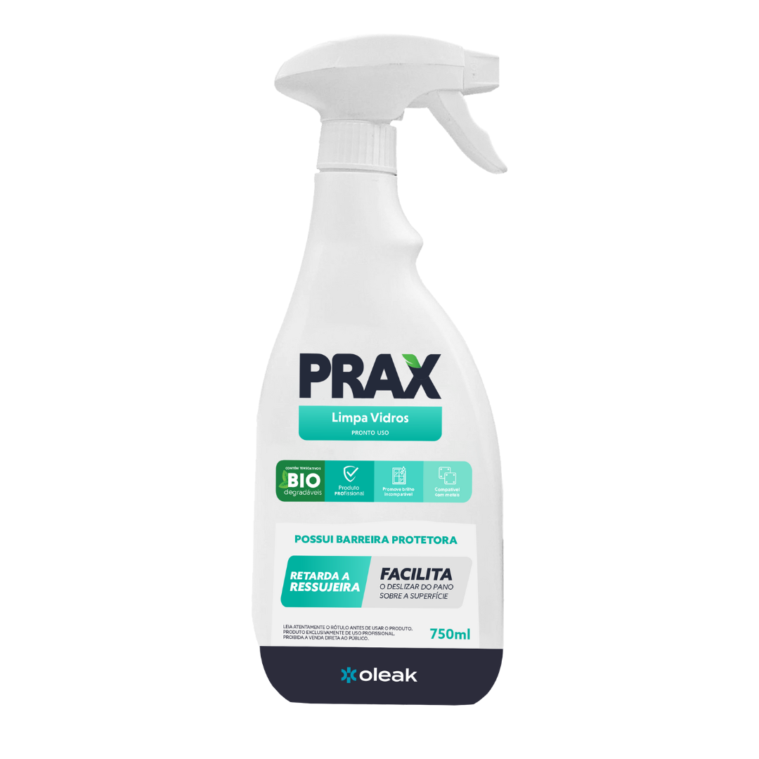 Prax Limpa Vidros Pronto Uso 750mL | Loja Oleak
