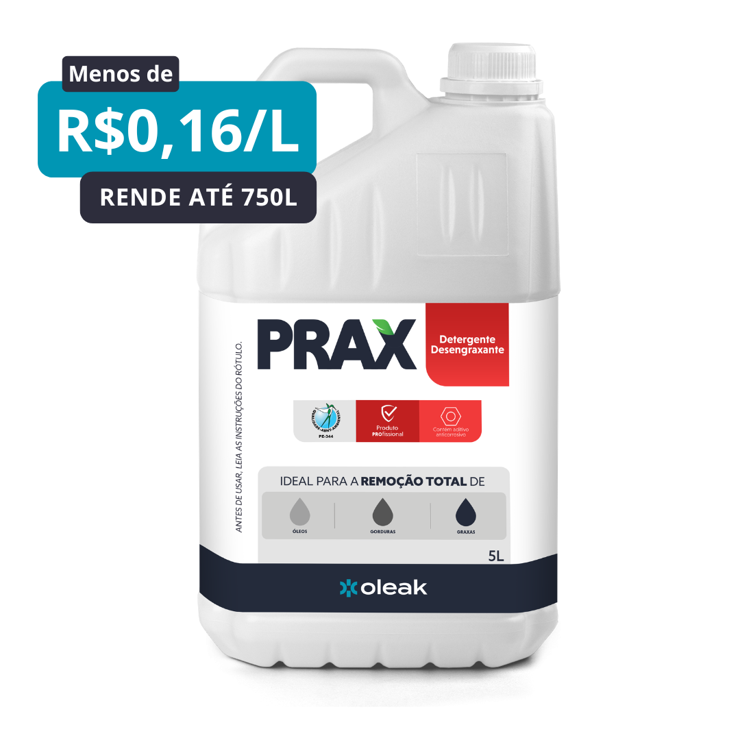 Prax Detergente Desengraxante 5L