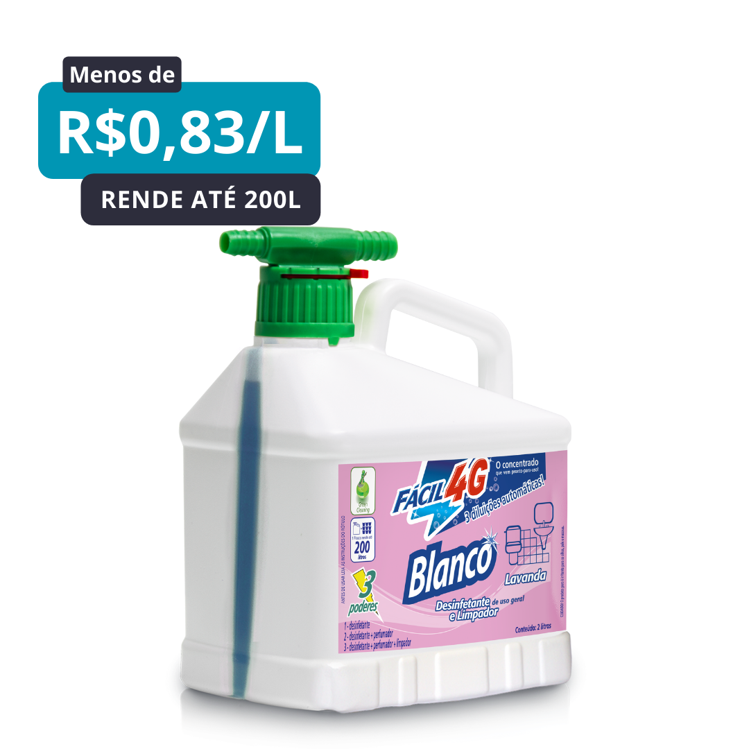 Blanco Desinfetante Fácil 4G