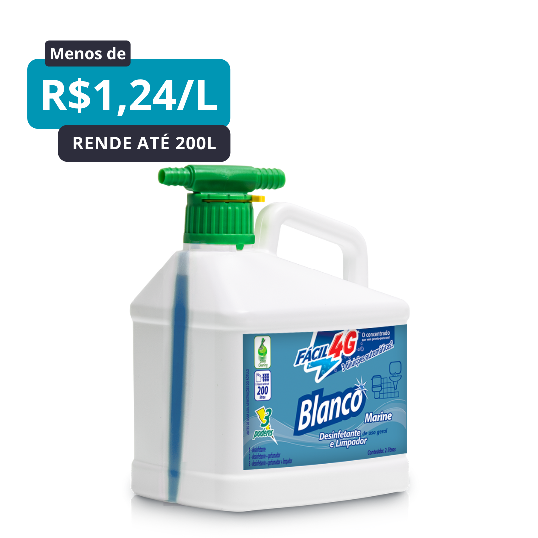 Blanco Desinfetante Fácil 4G
