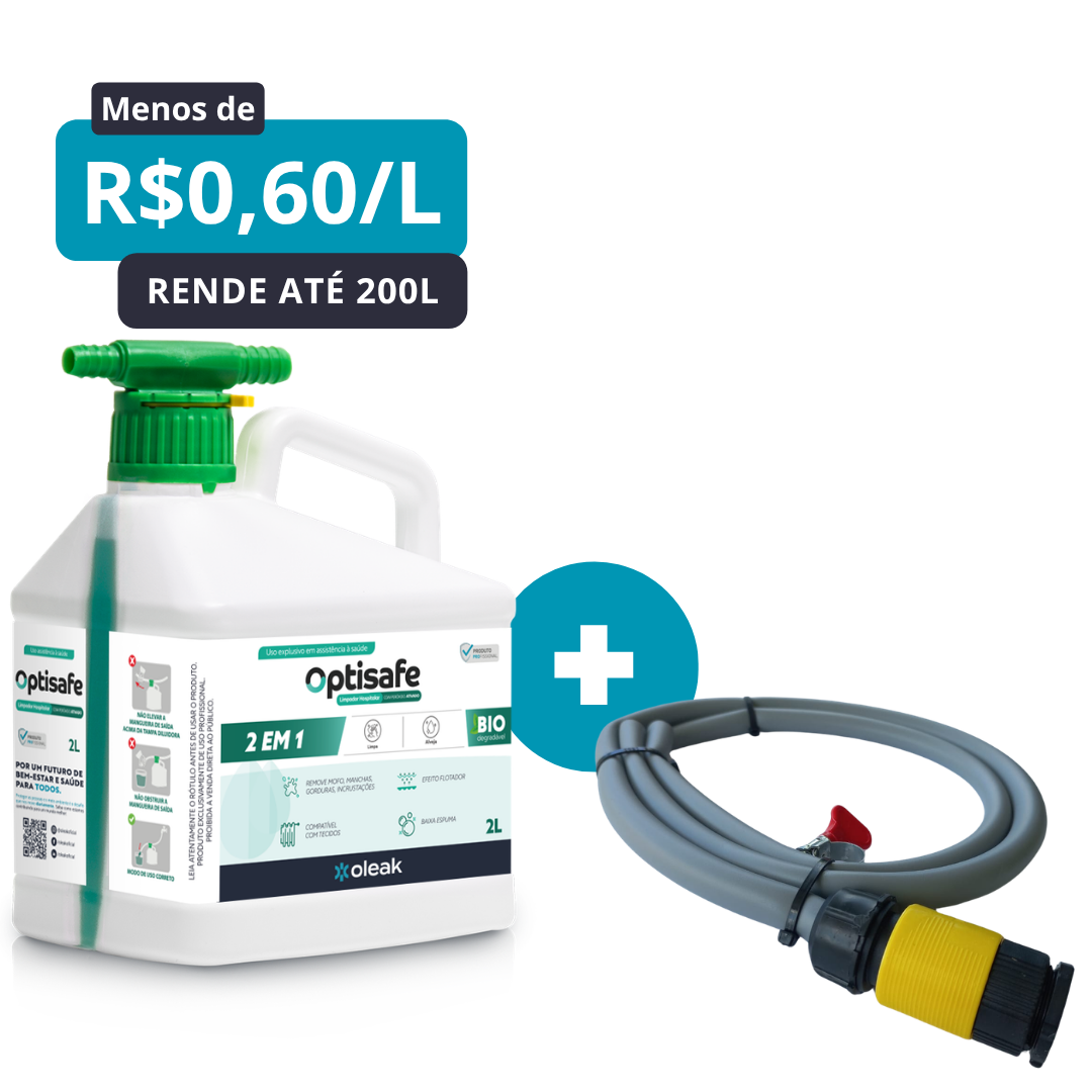 Optisafe Limpador Hospitalar SAD 4G | Loja Oleak