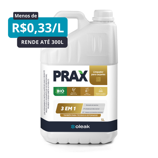 Prax Limpador para Carpetes 5L