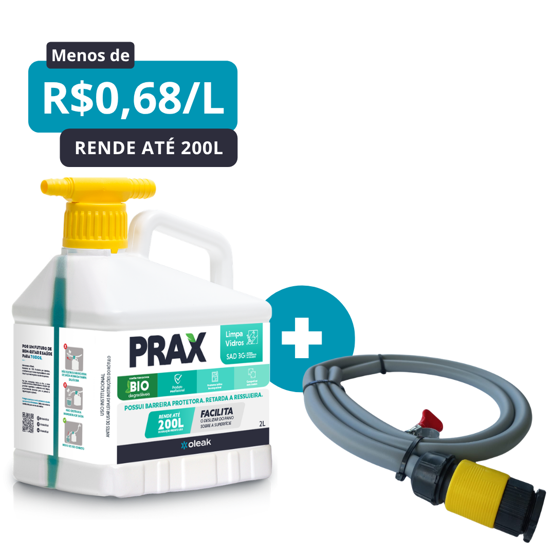 Prax Limpa Vidros SAD 3G 2L
